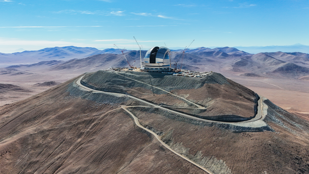 ELT Telescope over Cerro Armazones